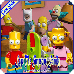 GemSlide For Lego The Simpsons Family