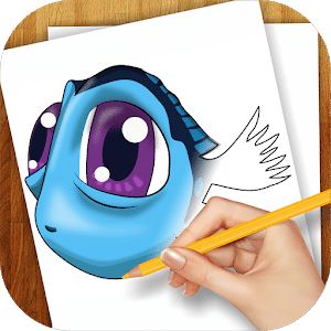 How to draw Dory and Nemo Reef