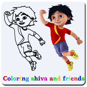 Coloring Shiva Cartoon 2018