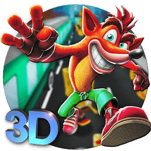 Super Crash surf Rush: Bandicoot Dash Subway 2018