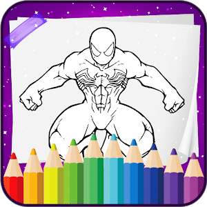 Spider Superhero Coloring: Detailed Coloring Pages