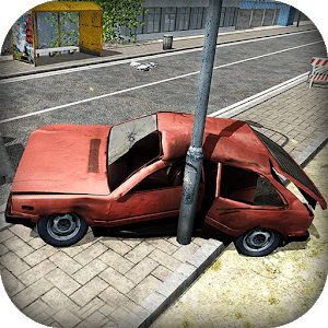 Realistic Car Crash Simulator: Beam Damage Engine