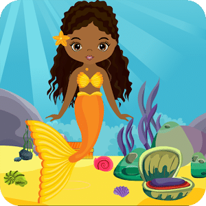 Cute Mermaid Girl Rescue Kavi Escape Game-321