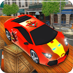 Superhero Car Driver Stunt Master - Stuntman Hero