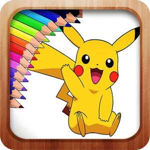 Pokemon coloring book by fans
