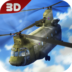 Chinook Army Helicopter Aero Flight Simulator