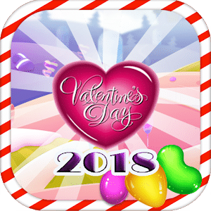 Sweet candy Valentine