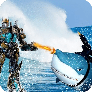 Robot VS Shark