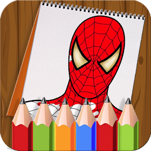 How to color Spider Man for fans