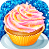 Glitter Cupcake - Trendy & Sparkly Desserts Food