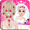 Bride Elsa's Braided Hairstyles