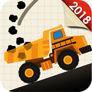 Brain Line Truck - Physics Puzzles