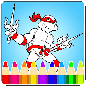 Coloring:Turtles Ninja Legends