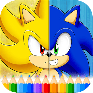Sonic Hero Coloring Game