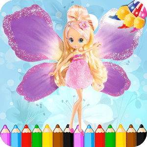Thumbelina Fairies Baby Coloring Game