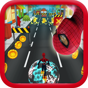 Subway SpiderVerse Rush: avenger spiderman 3D Game