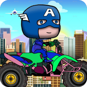Super Moto-Bike Captain in The City Avengers