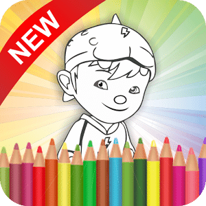 Boboiboy Galaxy Coloring for Kids