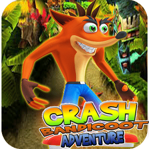 Adventure Crash bandicoot Run World N'sane