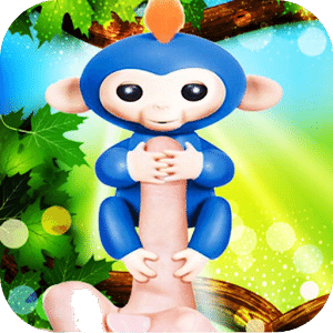 Fingerling monkey jump and fly
