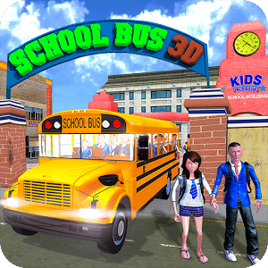 Modern High School Big Bus Driving Simulator