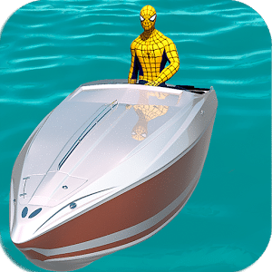 Superheroes Powerboat Racing Mania