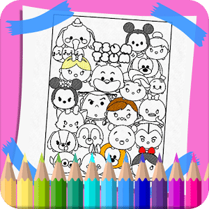 Kids Tsum Coloring