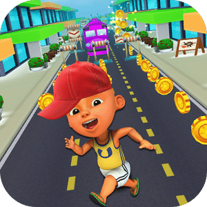 Subway Upin Ipin Surfers: Free Run & Fight Game