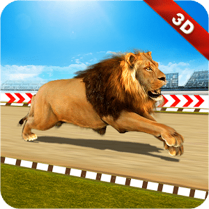 Wild Lion Crazy Racing Fever: Wild Animals Racing