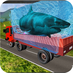 Transport Truck Shark Aquarium