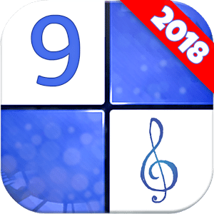 Blue Piano Tiles 2018