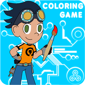 Rusty Adventure Coloring Game