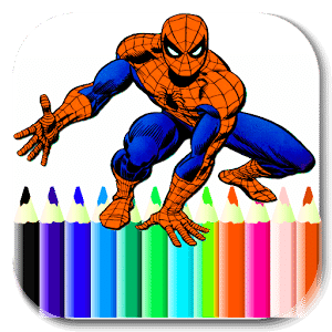 spiderman for coloring