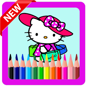 Coloring Book Hellow Kitty