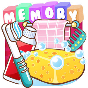 Cleaning - Memory Game for kids