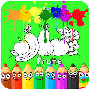 New Coloring Books: Fruit