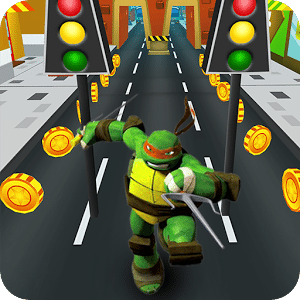 Subway Ninja Turtle Run