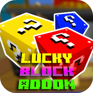 Lucky Block Addon 2018 for MCPE