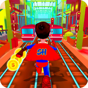 Super Hero Rail Rush Simulator