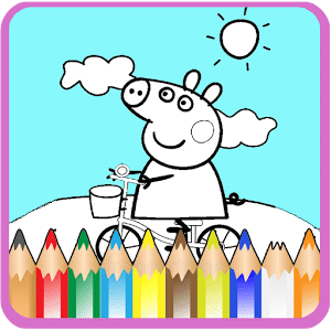 How To Color Peppa Pig - Peppa Pig games