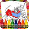 Robot Transform Coloring Pages games free