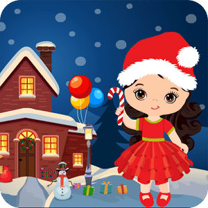 Christmas Girl Rescue Kavi Escape Game-297