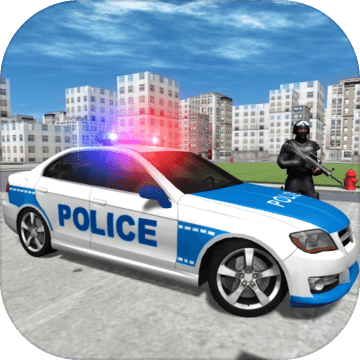 Police Car Driver City
