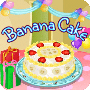 Banana Cake Cooking