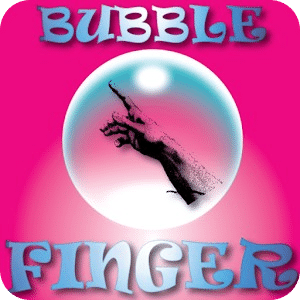 Bubble On Finger