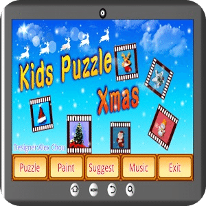 Kids puzzle Xmas