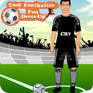 Cool Footballer Fun Dressup