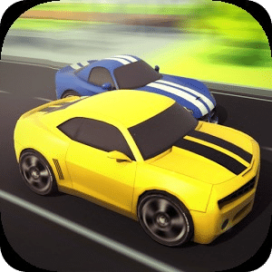 3D Traffic Toon Racer 2015