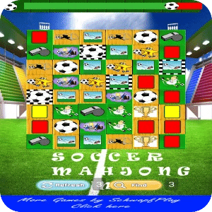 Soccer Mahjong Game for kids