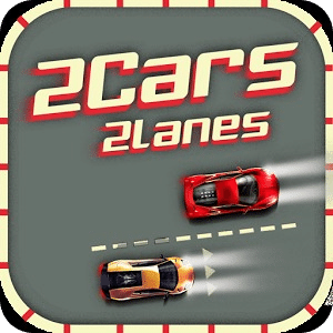 2 Cars 2 Lanes - Don't Crash!